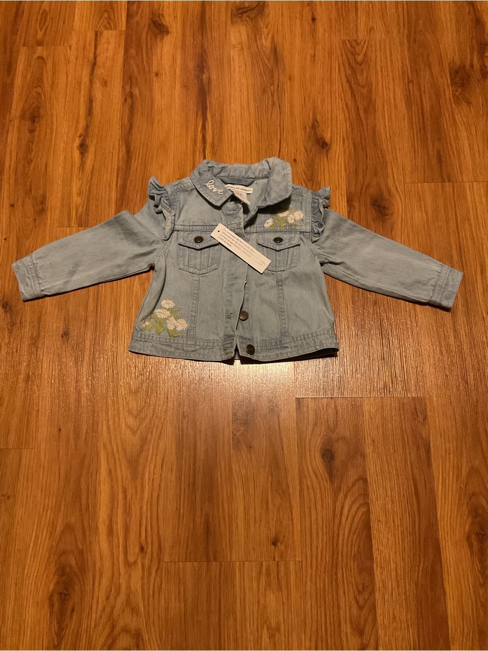 Cupcakes And Cashmere Daisy Jean Jacket Little Girls Size 24 Months NWT